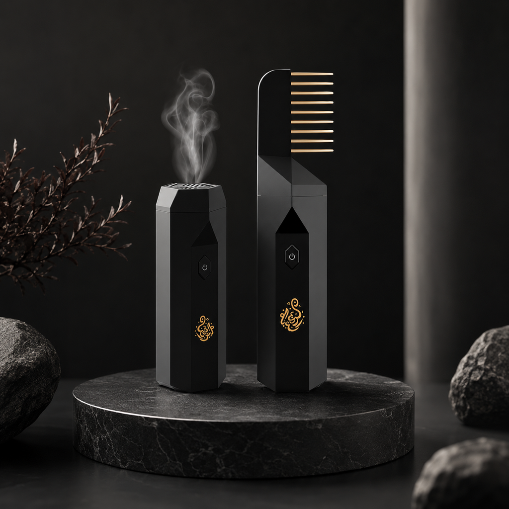 Scent Comb + Arabic Bakhoor