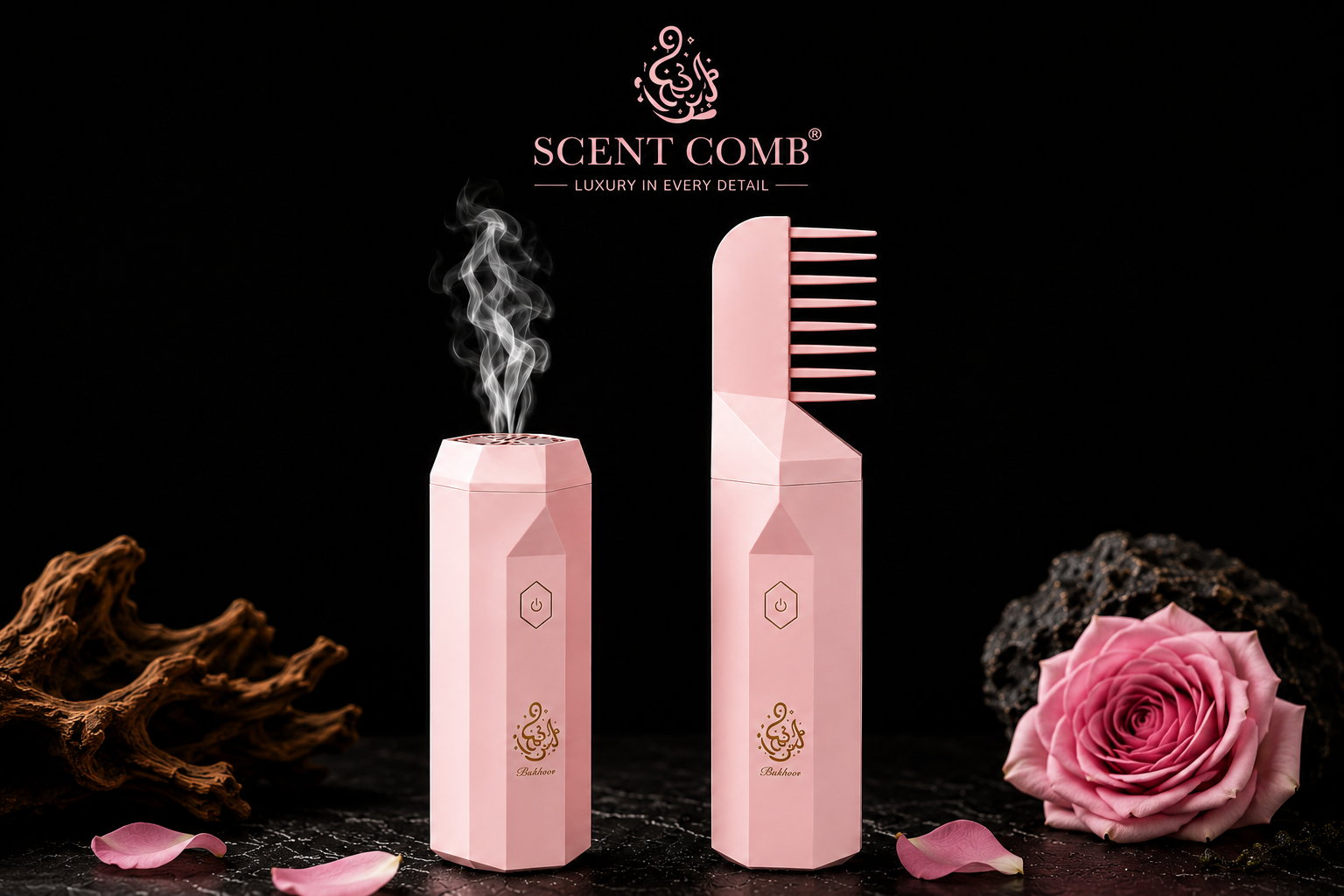 Scent Comb + Arabic Bakhoor
